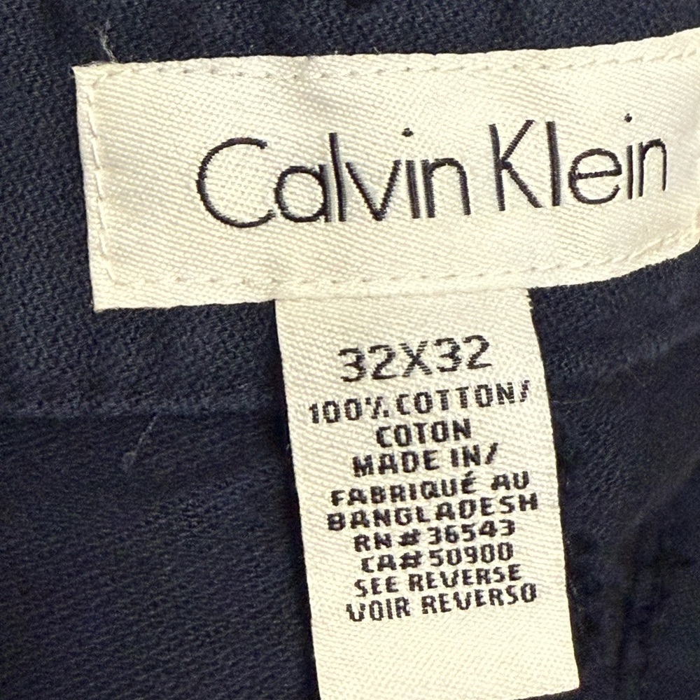 Calvin Klein Navy Cotton Jeans